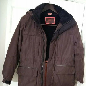 HAWKE & CO. OUTFITTER Boy's 10-12 BROWN JACKET